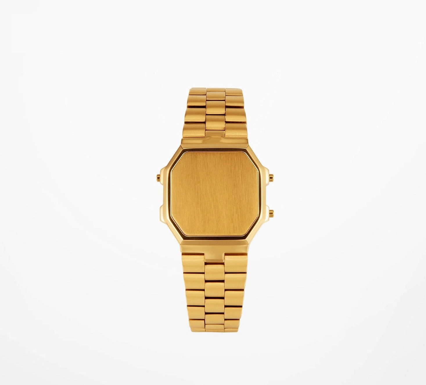 No Time Stainless Steel Watch Glistening Finish Polished Highlight