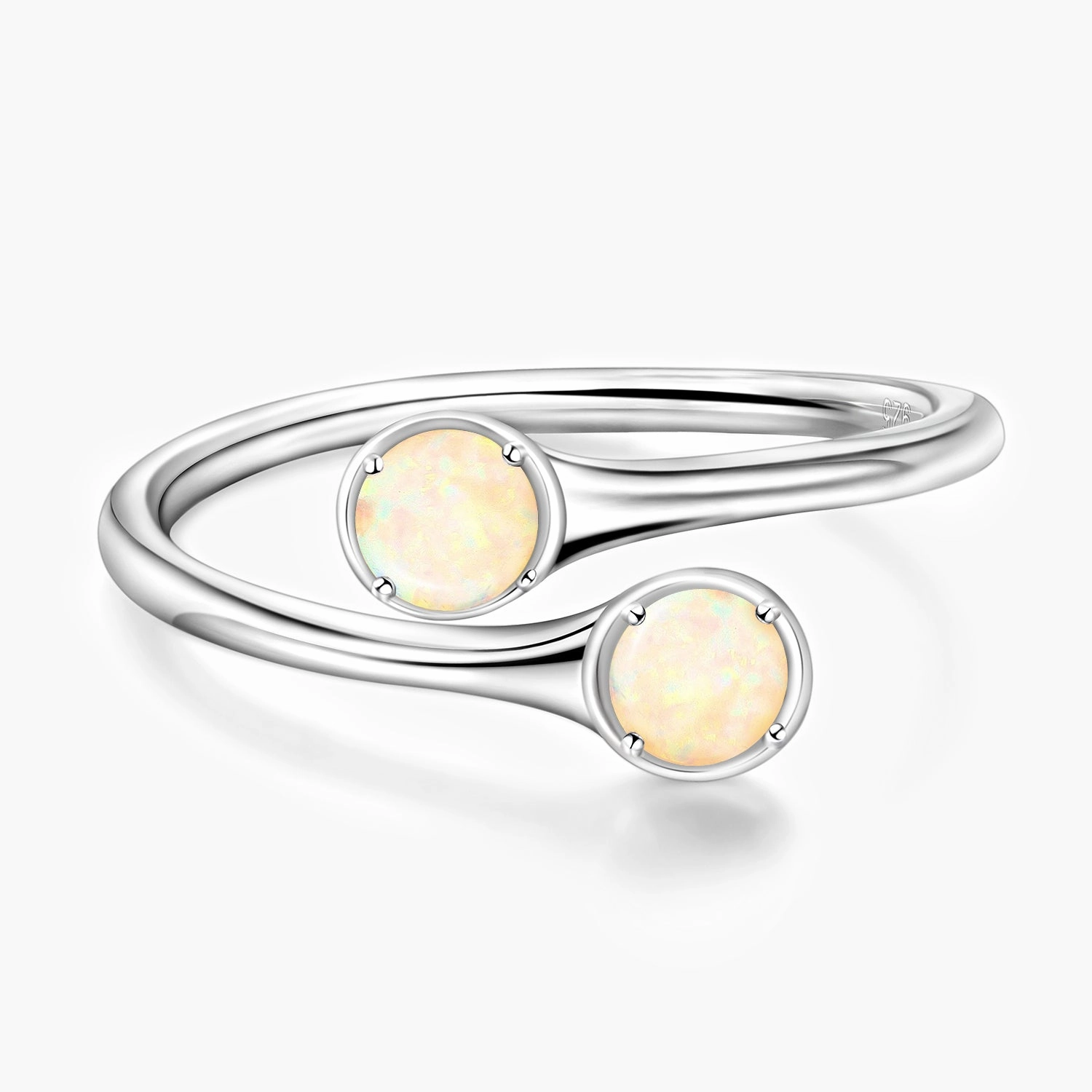 October Double Opal Birthstone Winter Mood Cozy Look