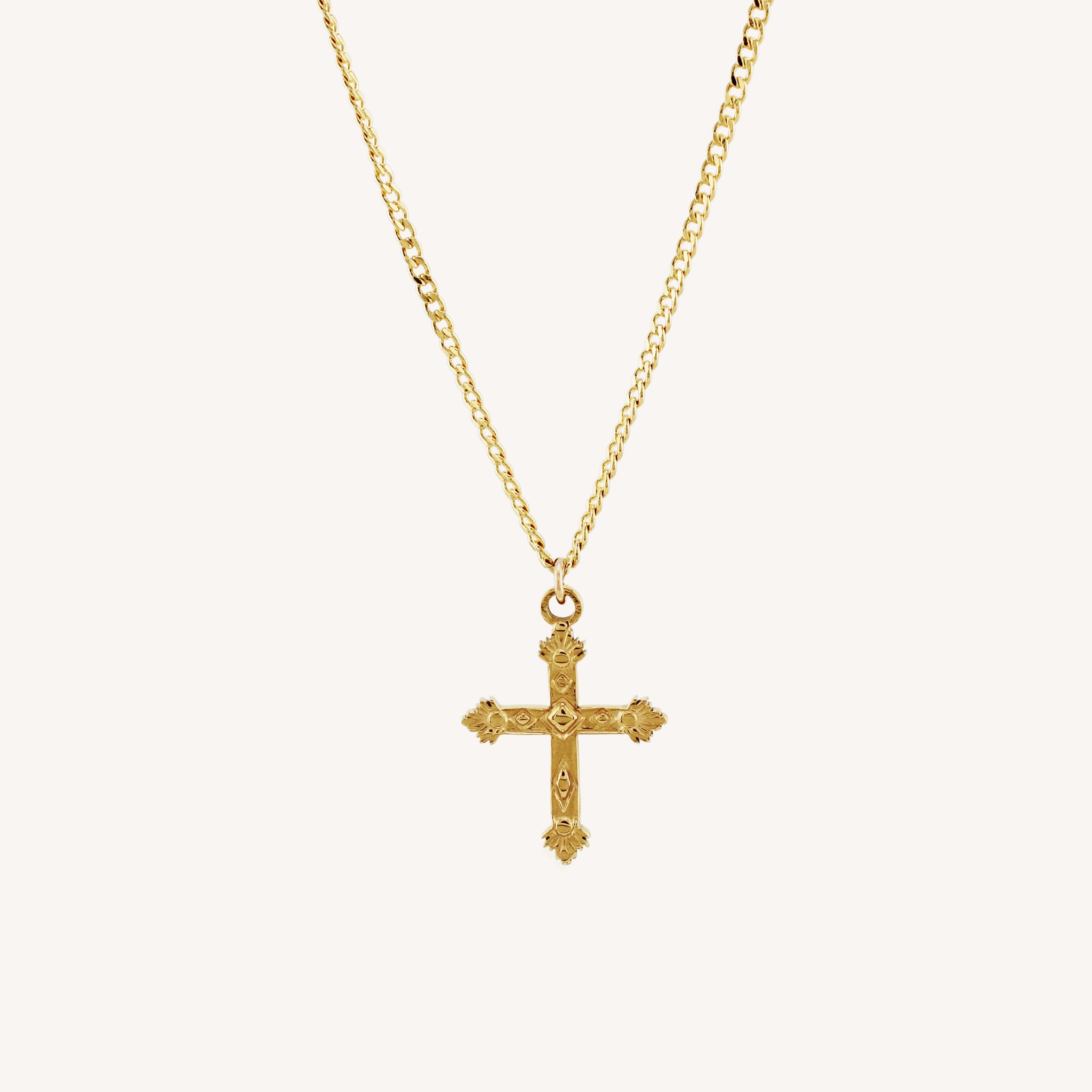 TRINITY CROSS NECKLACE spring fashion