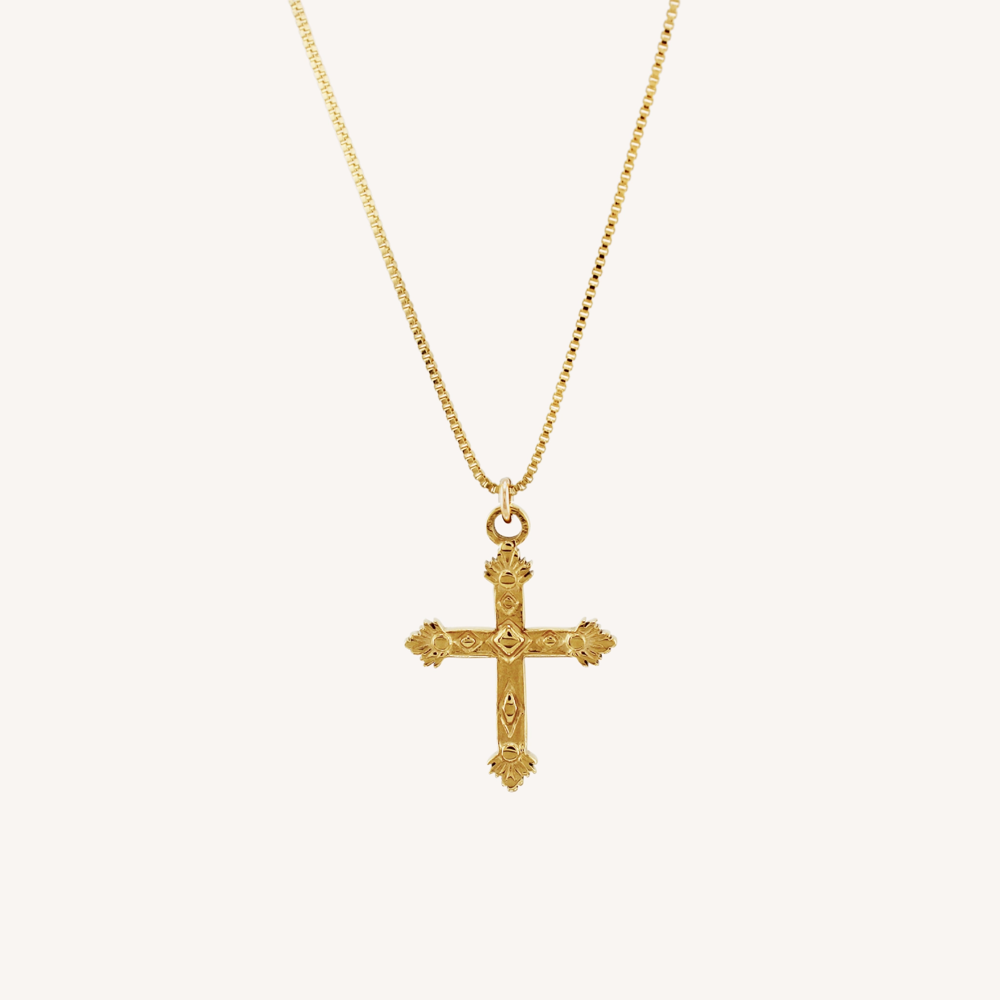 Office Wear TRINITY CROSS NECKLACE
