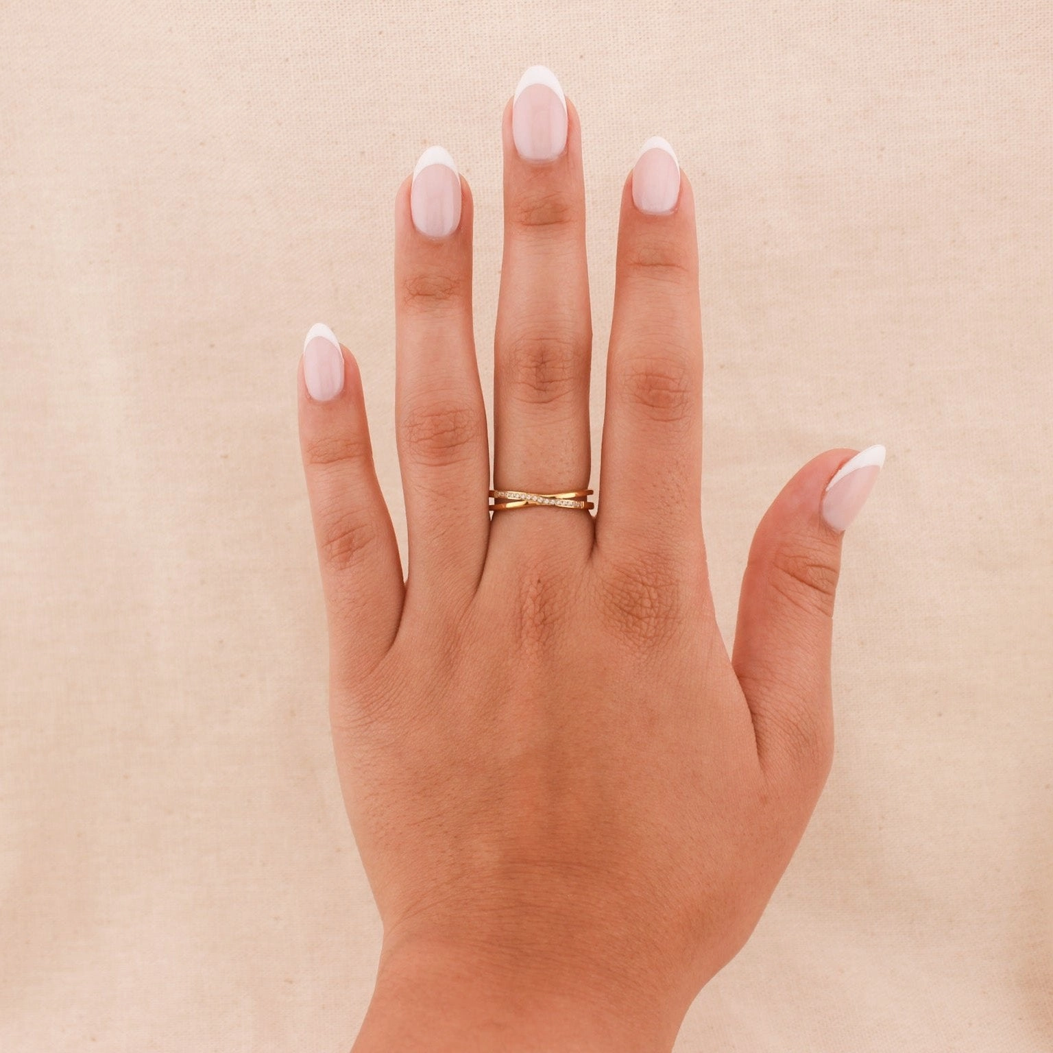 Durable Craft Ready For Gifting OLD MONEY CZ DIAMOND RING