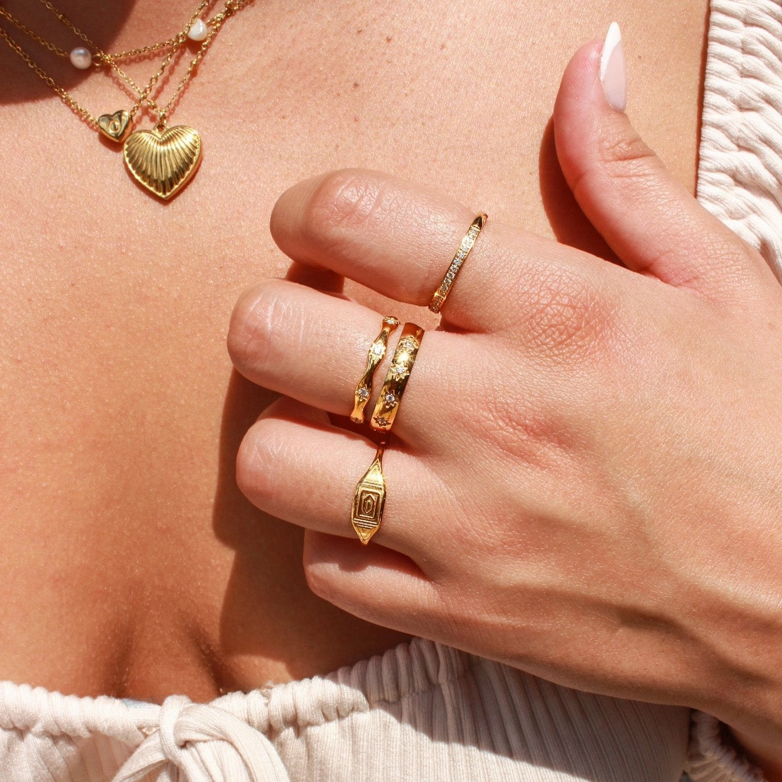 STARRY RING Sturdy Jewelry