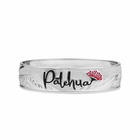 Unforgettable Experience Perfect Ten P??lehua Enamel Bracelet in Sterling Silver - 17mm