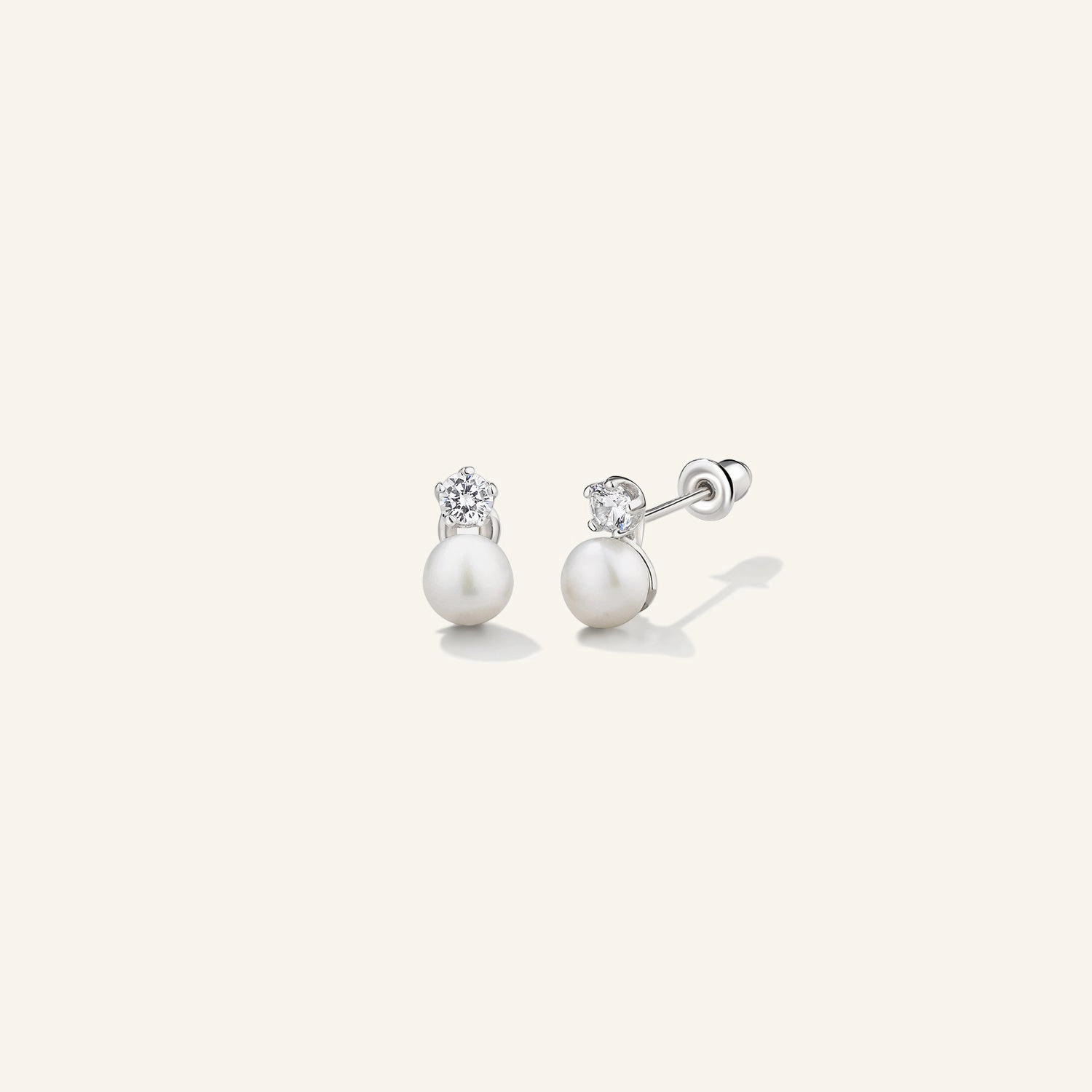 Luxurious Option Dull Embellishment The Pearl-fect Solitaire Classic Akoya Pearl Moissaitte Drop Earrings