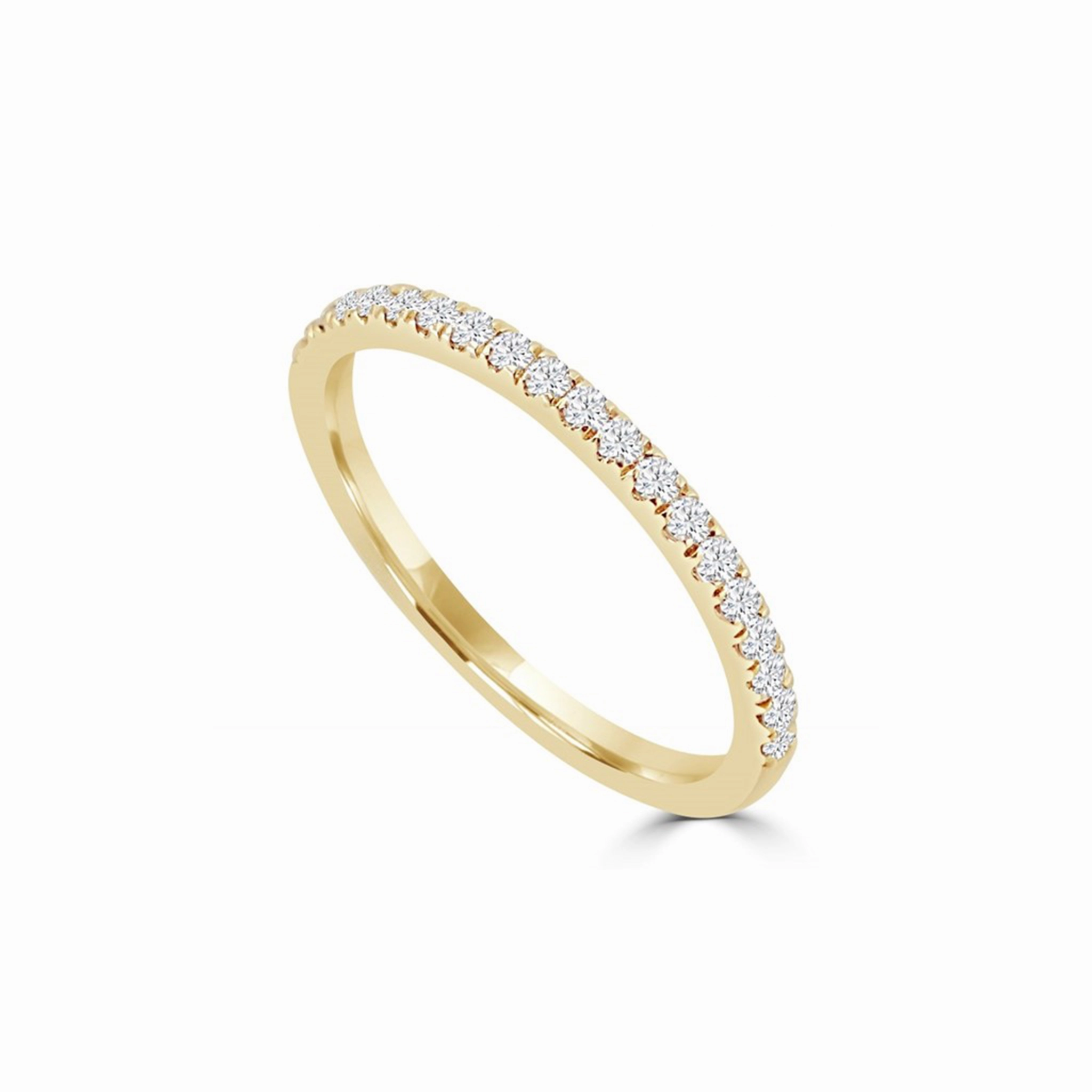 Chic Shine Luxe Finish Pave' Diamond Ring