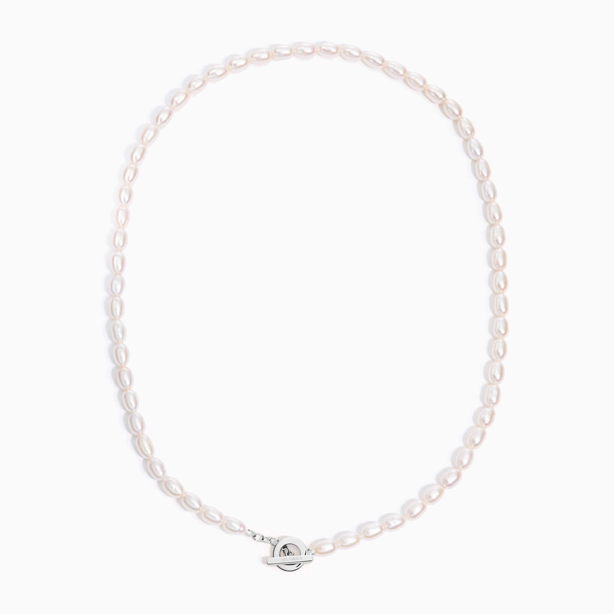 Pearl Necklace Silver - Astrid Ideal Accessory