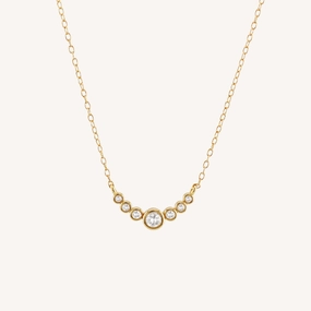 CLOUDSTONE CLUSTER DIAMOND NECKLACE Career Jewelry