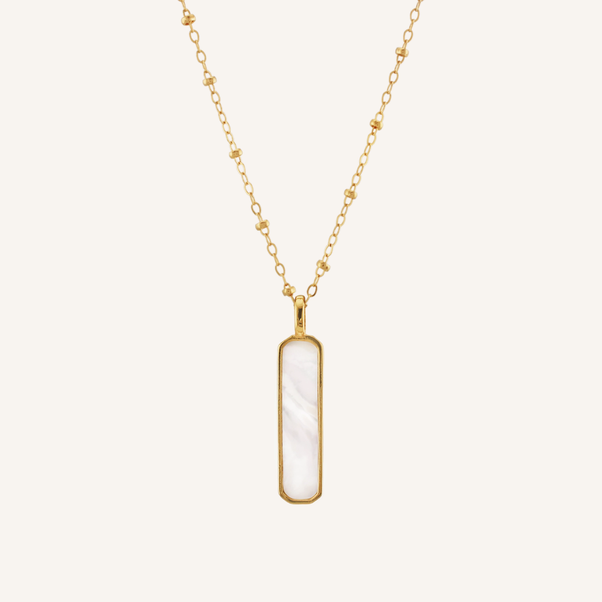 OCEANA PEARL SHELL NECKLACE Festival Crystal Piece