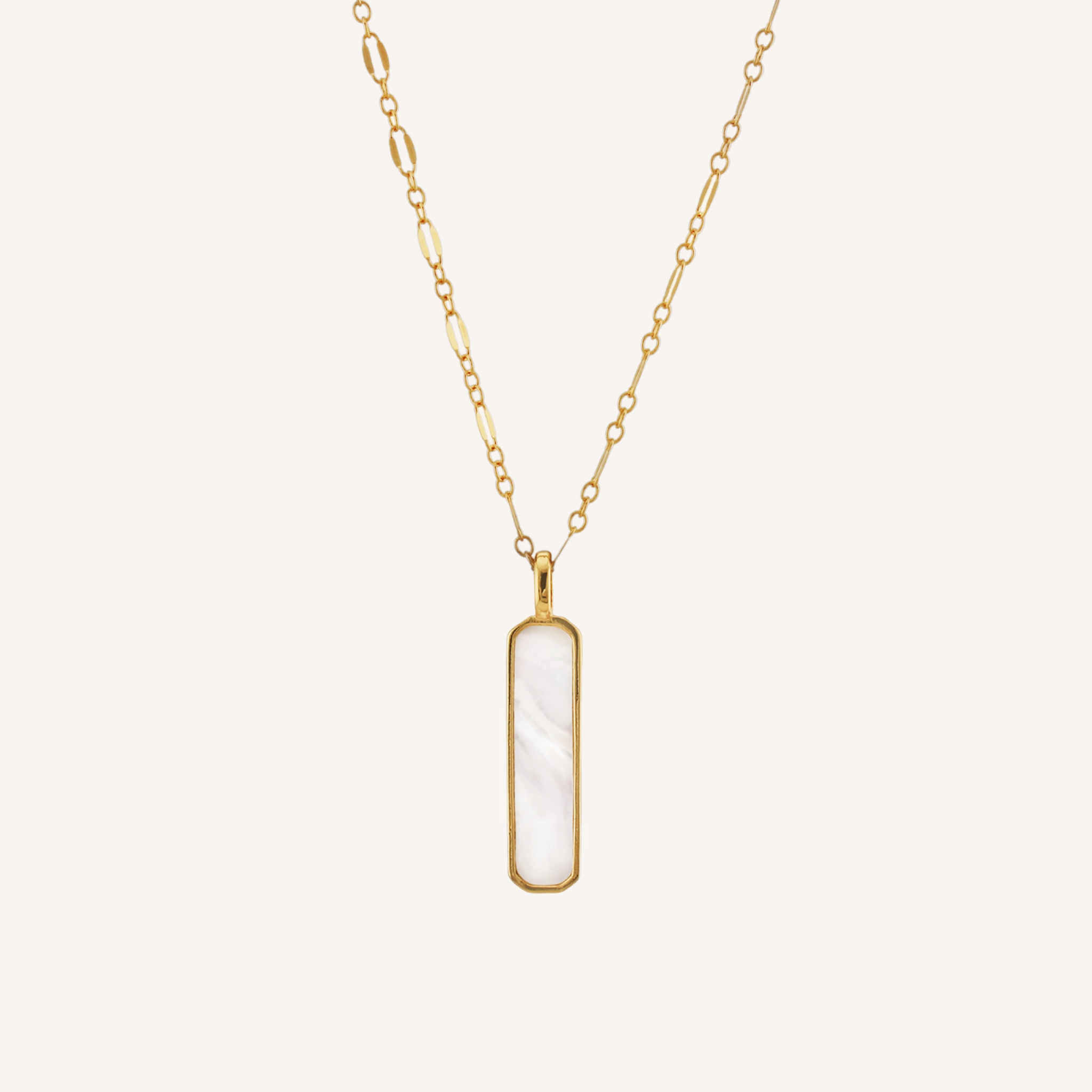 OCEANA PEARL SHELL NECKLACE Trendy Jewelry