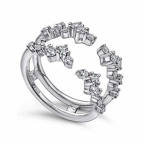 Prong Set Constellation Style Diamond Ring Enhancer Pastel Mood Subtle Vibe