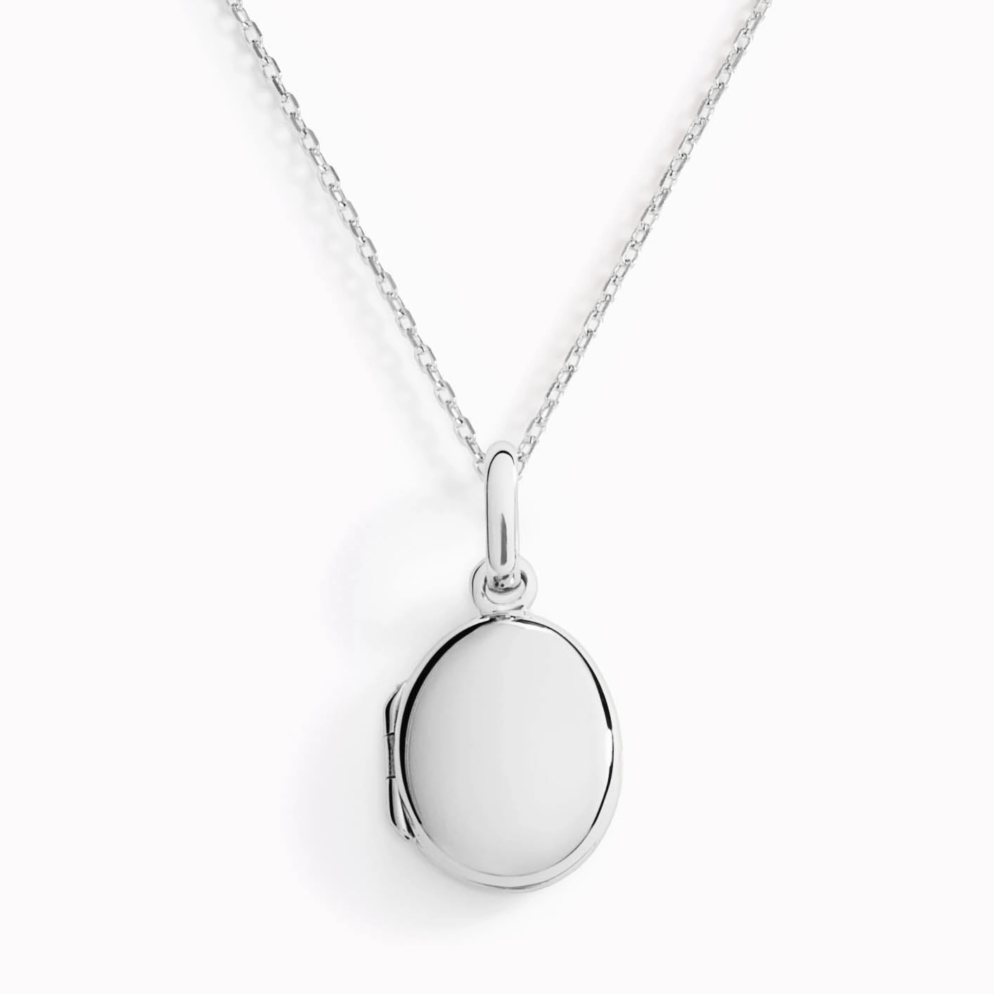 Locket Necklace Silver - Marte Magnificent Present Budget-Friendly Gift