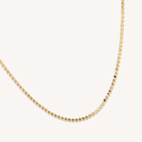 FRANCESCA FLAT DISC NECKLACE Symbolic Accessory Spring Accessory