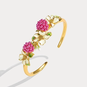 Raspberry Bangle Everyday Finish Evening Look