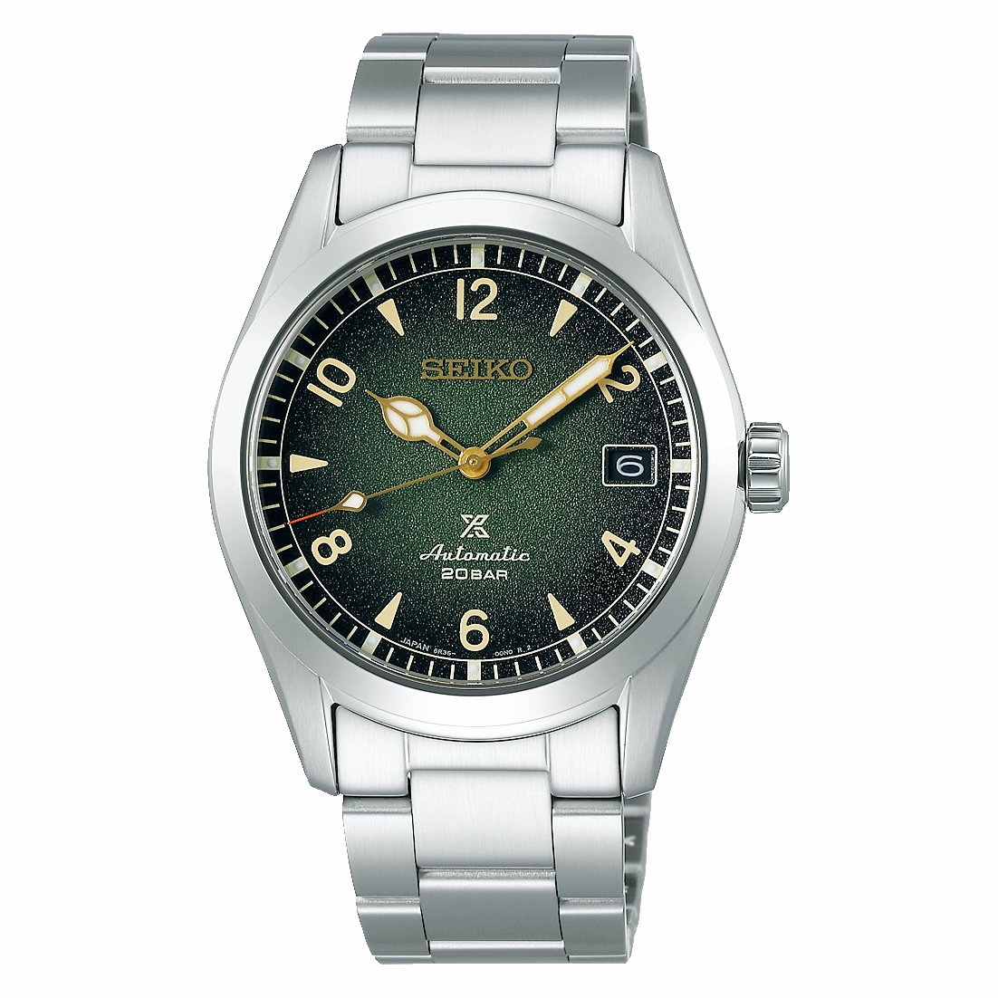 Prospex Luxalpinist Green Men's Seiko Automatic High-End Look