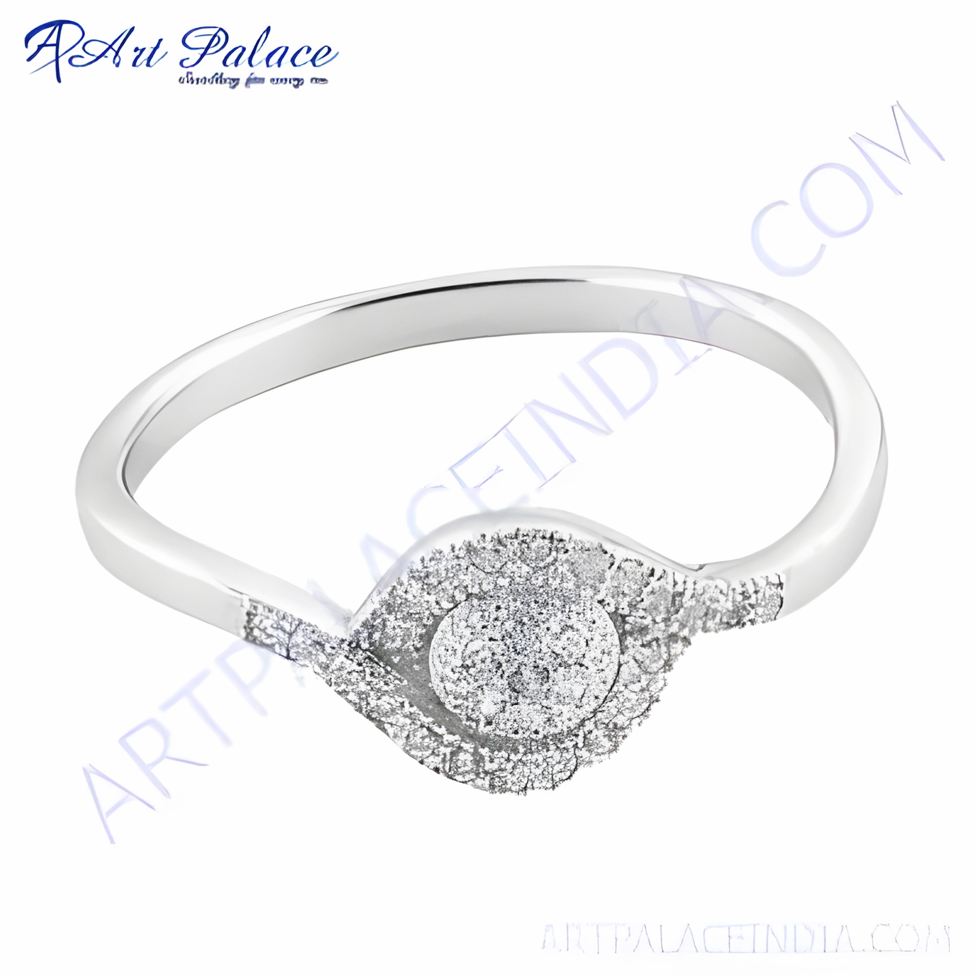 Budget Object Romantic Silver CZ Jewellery Ring - Elegant & Timeless Design