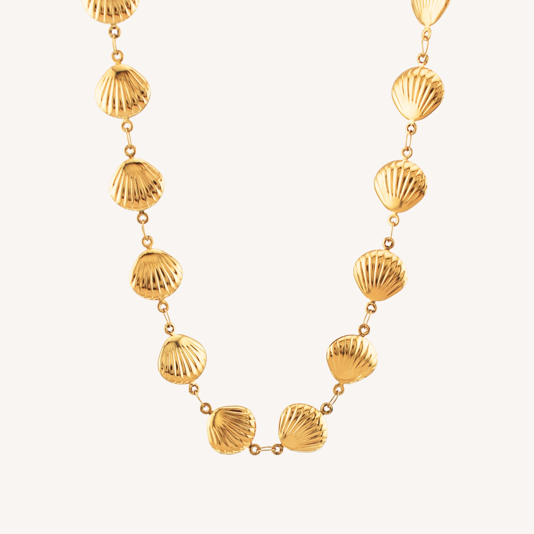 SEASIDE SCALLOP SEA SHELL NECKLACE Classic Man