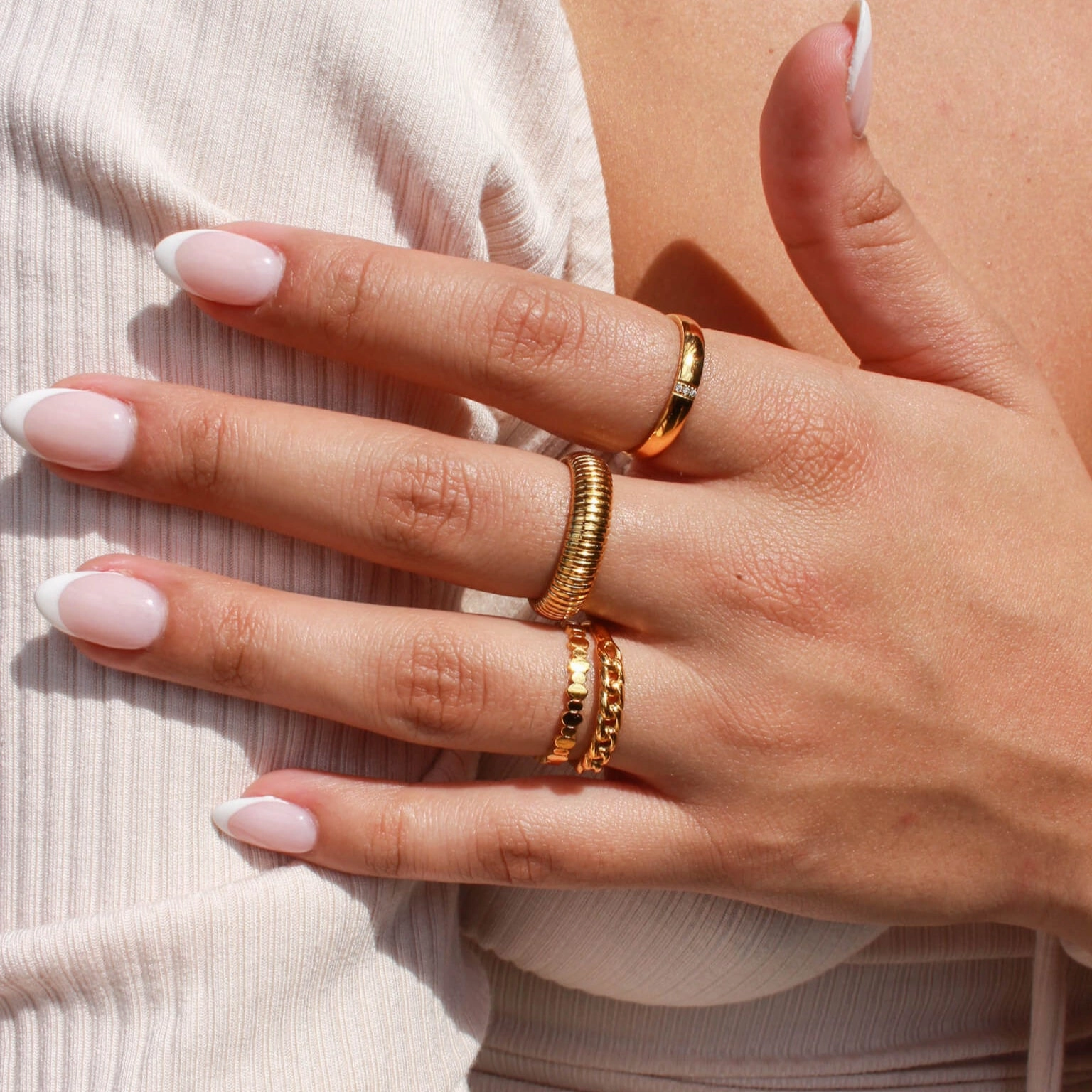 ADDISON STRETCH SNAKE BAND RING Minimalist Item Artisan Statement