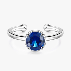 Modern Finish Personal Style September Sapphire Birthstone