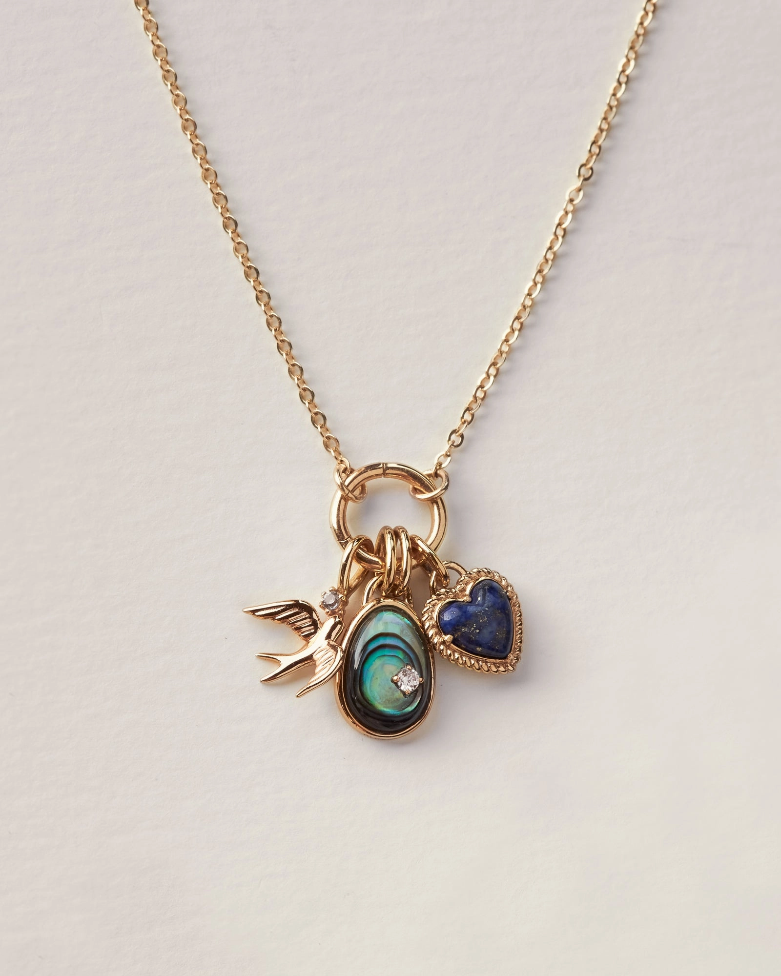 Silver Deliverer Charm Necklace Lovely Style