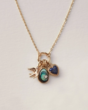 Silver Deliverer Charm Necklace Lovely Style