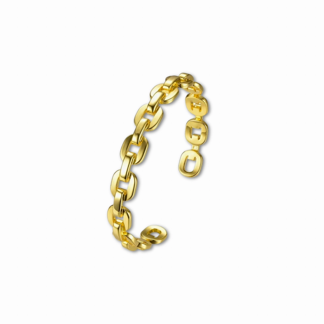 Small Link Gold Bracelet Uncommon Perspective Full Gamut