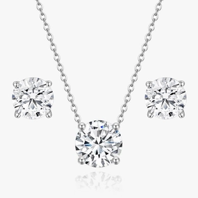 Polished Mood Solitaire 1.0ct CZ Set in Sterling Silver