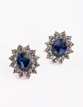 Classic Outfit Silver Diamante & Flower Stud Earring Pack