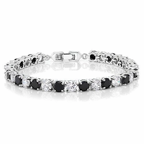 Sparkling Round Cubic Zirconia Women's Tennis Bracelet Dinner Party Understated Shine