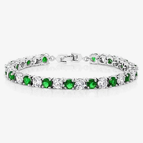 Sparkling Round Cubic Zirconia Women's Tennis Bracelet Refined Craft