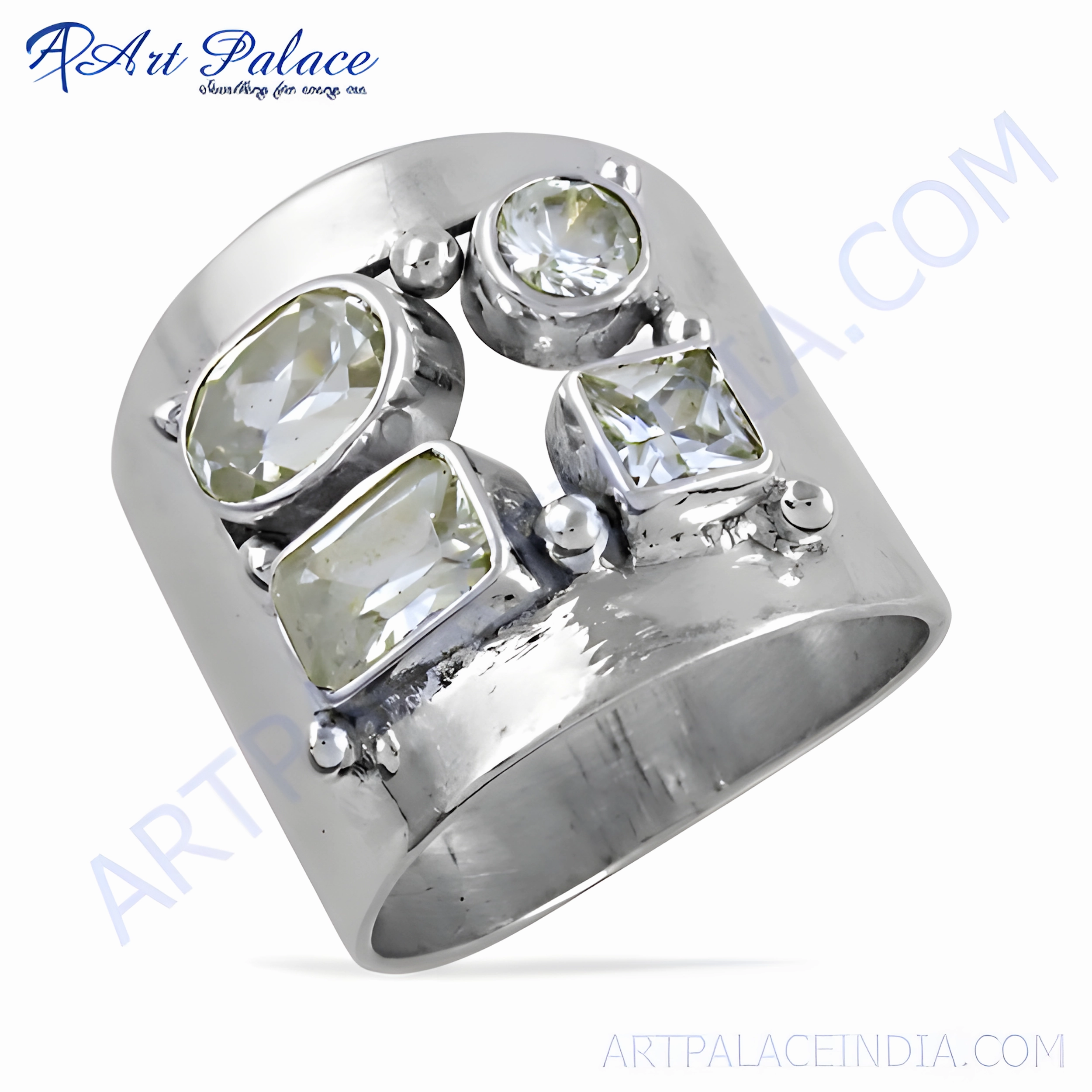 Stunning Cubic Zirconia Gemstone 925 Silver Ring - Hot & Dazzling Jewelry Everlasting Beauty