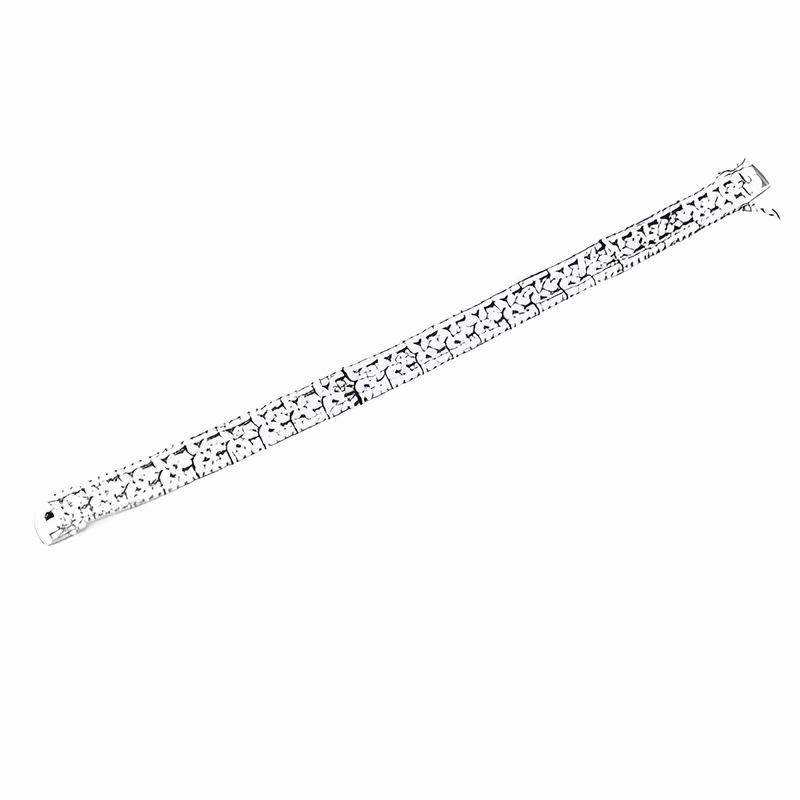 Ceaseless Sight Stunning New Cubic Zirconia Silver Bracelet - Elegant CZ Jewelry