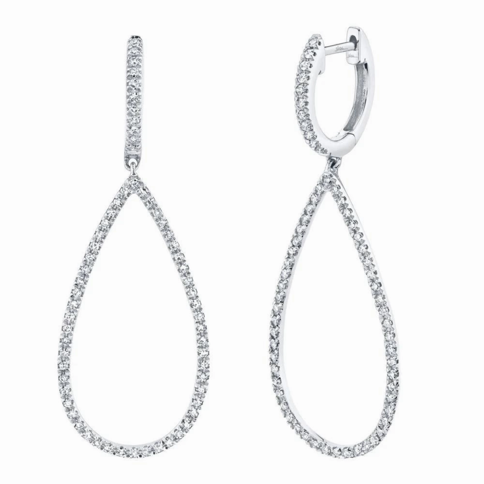 Eternal Sparkle Hoops Gorgeous Adornment Stylish Detail