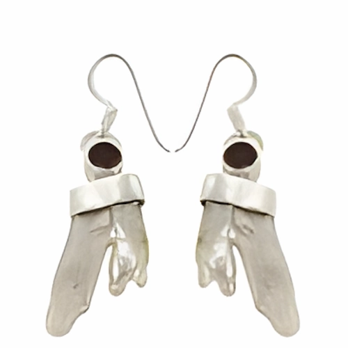 Fashionable Adornment Stylish 925 Silver Earrings with Unique Feminine CZ Gemstones