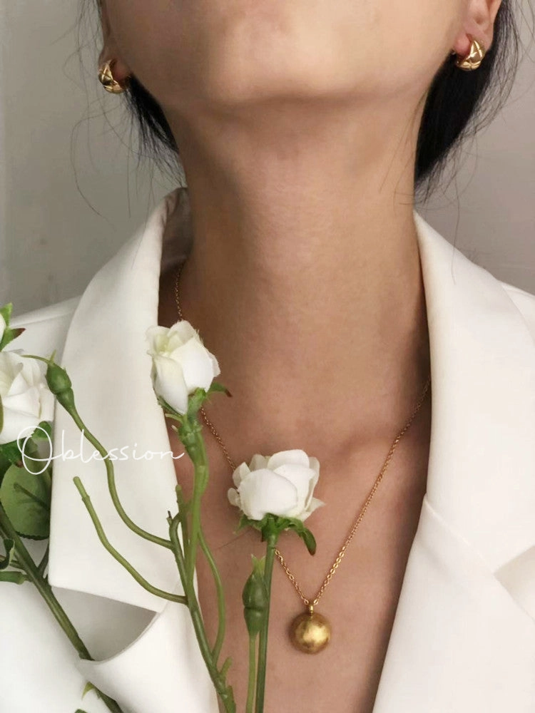 Classic Quilted Hoop Earrings Plain or CZs Fashionable Accessory