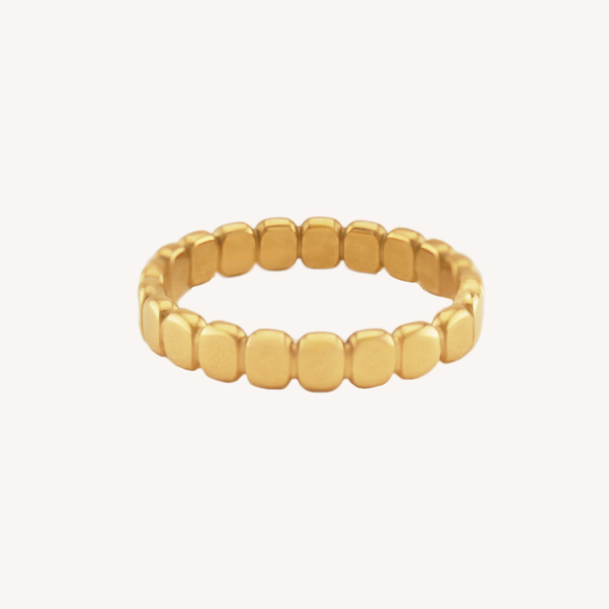 Long-Lasting Shine Meaningful Look MOROCCO FLAT BEADED RING