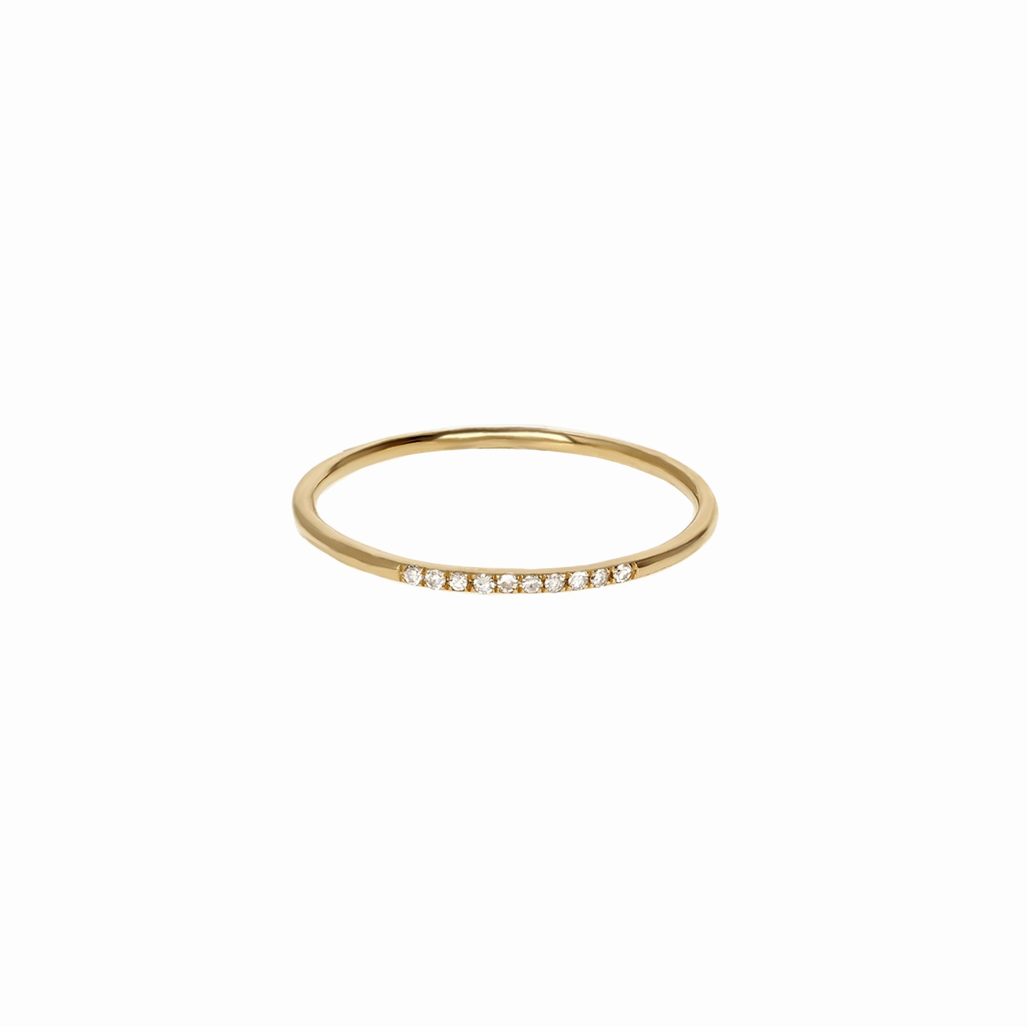 Thin Diamond & Gold Ring Luxury piece
