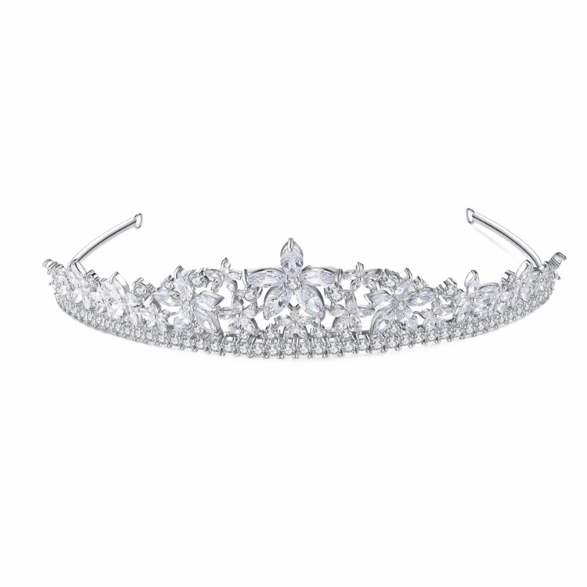 Glamour Appeal Tiara Crown Headband | CZ