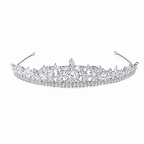 Glamour Appeal Tiara Crown Headband | CZ