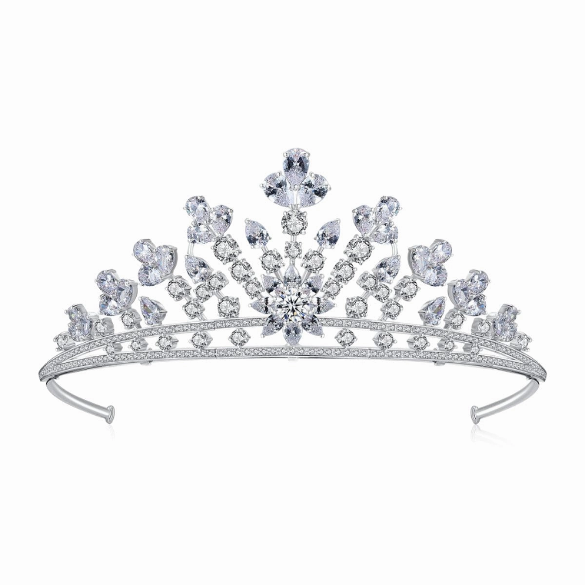 Tiara Crown Headband | CZ Studio Light