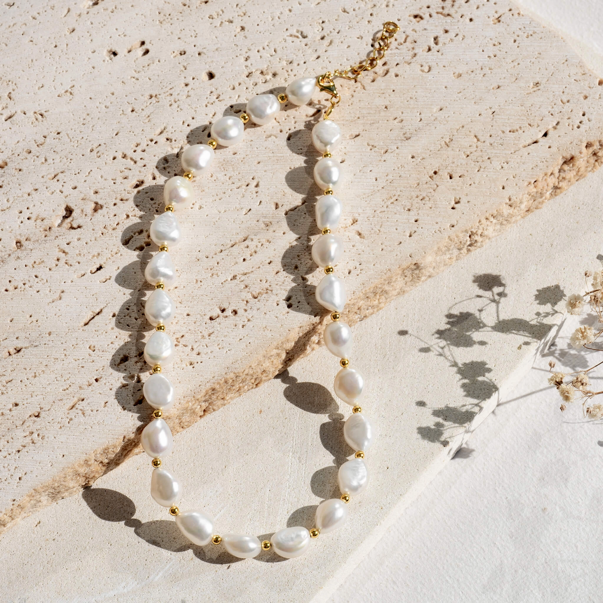 Pearl Necklace - Ingrid Soft Finish