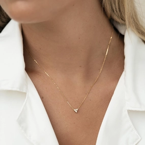 Trillium Necklace Bridal Look