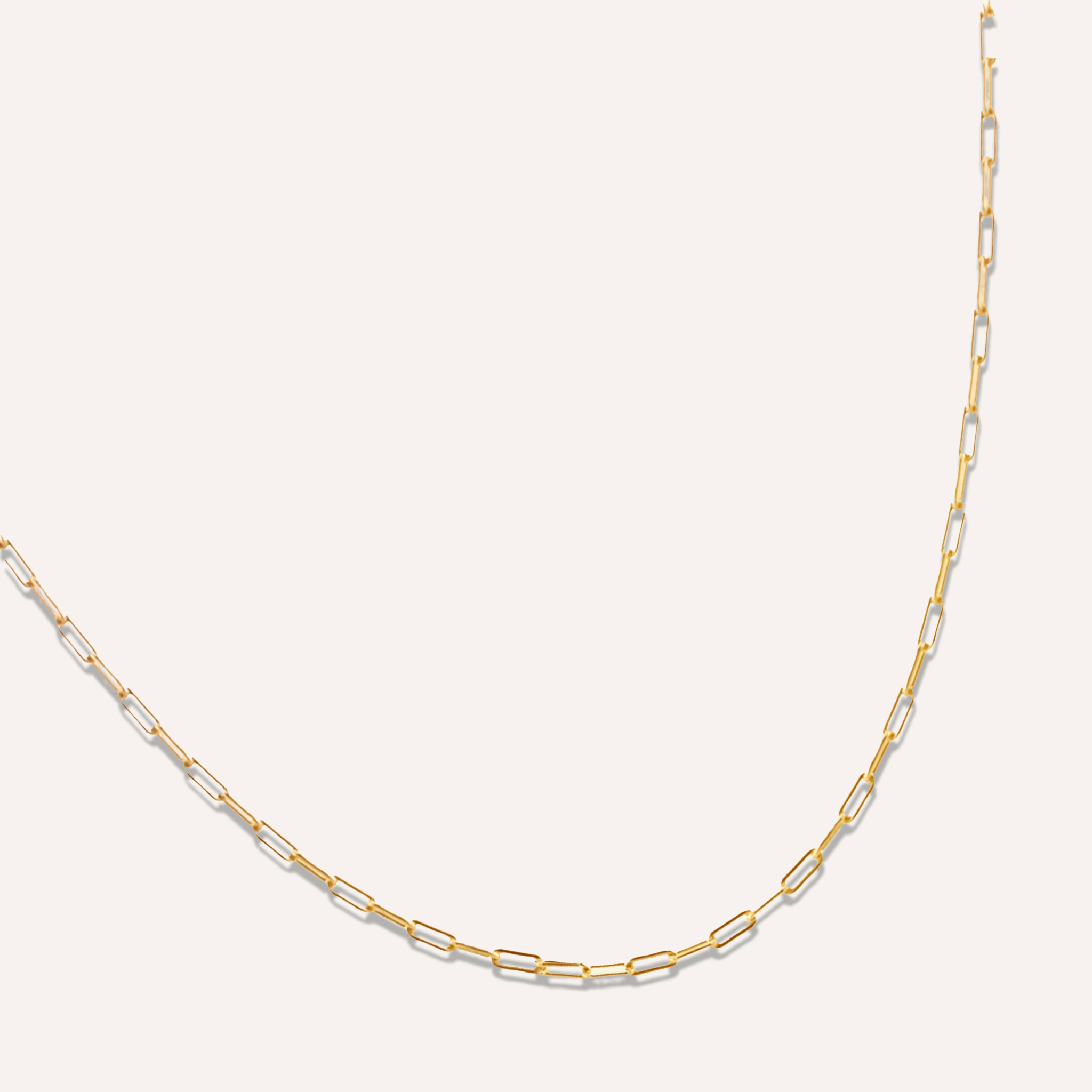 REEMA DAINTY PAPERCLIP NECKLACE Wonderful Accessory Effortless Gift