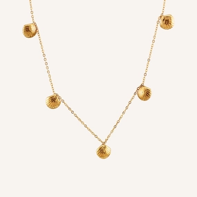 Vintage Jewelry KEY WEST SCALLOP SHELL NECKLACE