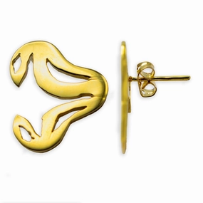 Metallic Embellishment Stunning Piece Vida Earring