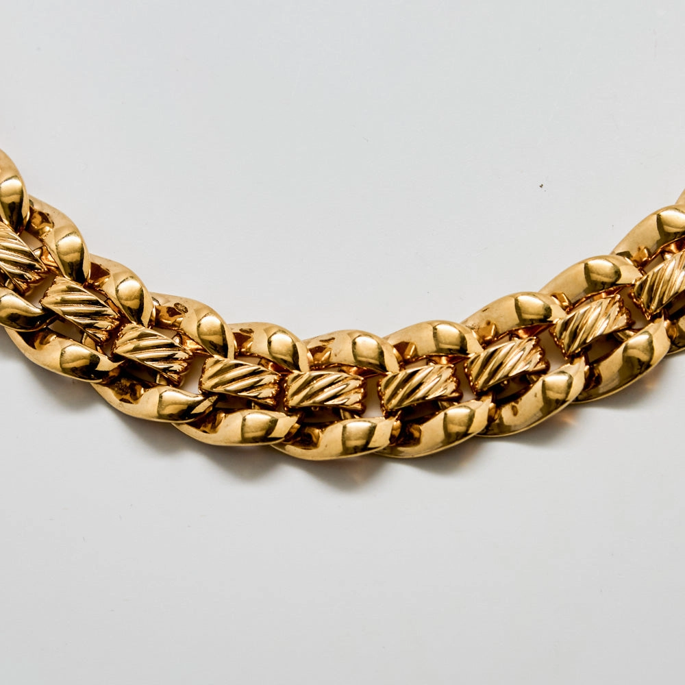 Chic Outfit Vintage Napier Chunky Chain Bracelet