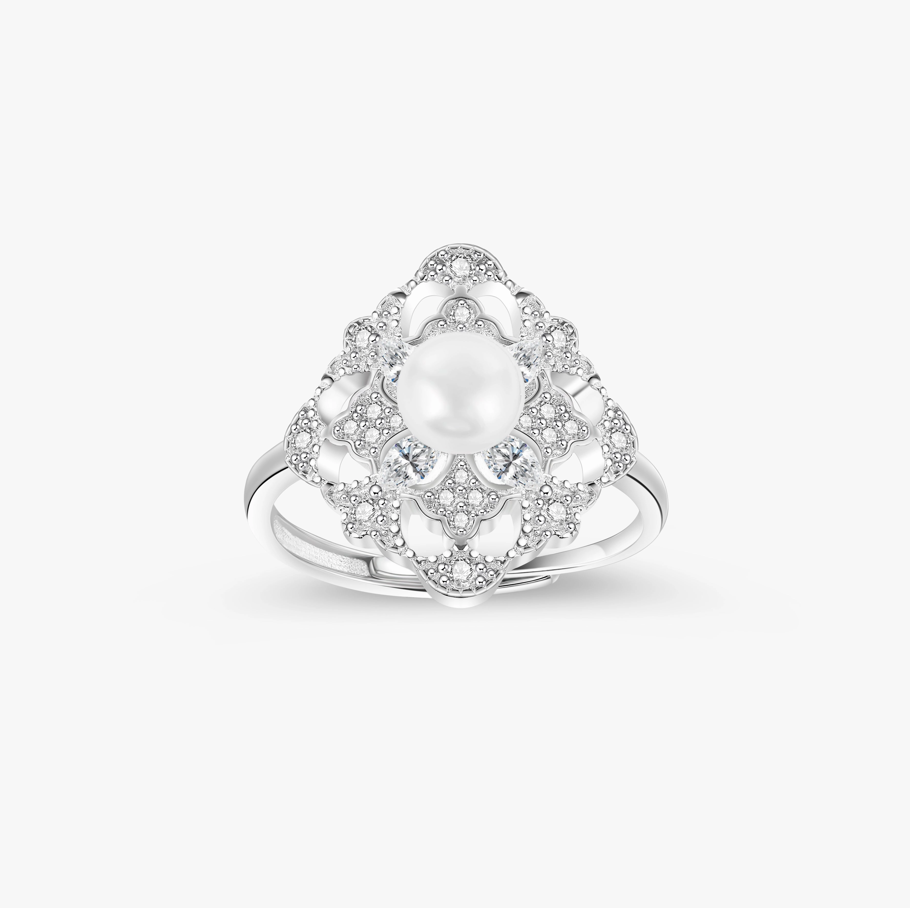 Vintage Pearl Engagement Rings Everyday Highlight