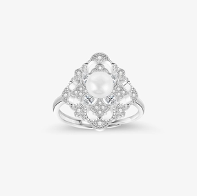 Vintage Pearl Engagement Rings Everyday Highlight